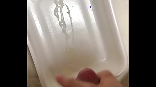 Japanese cheerful cumshot